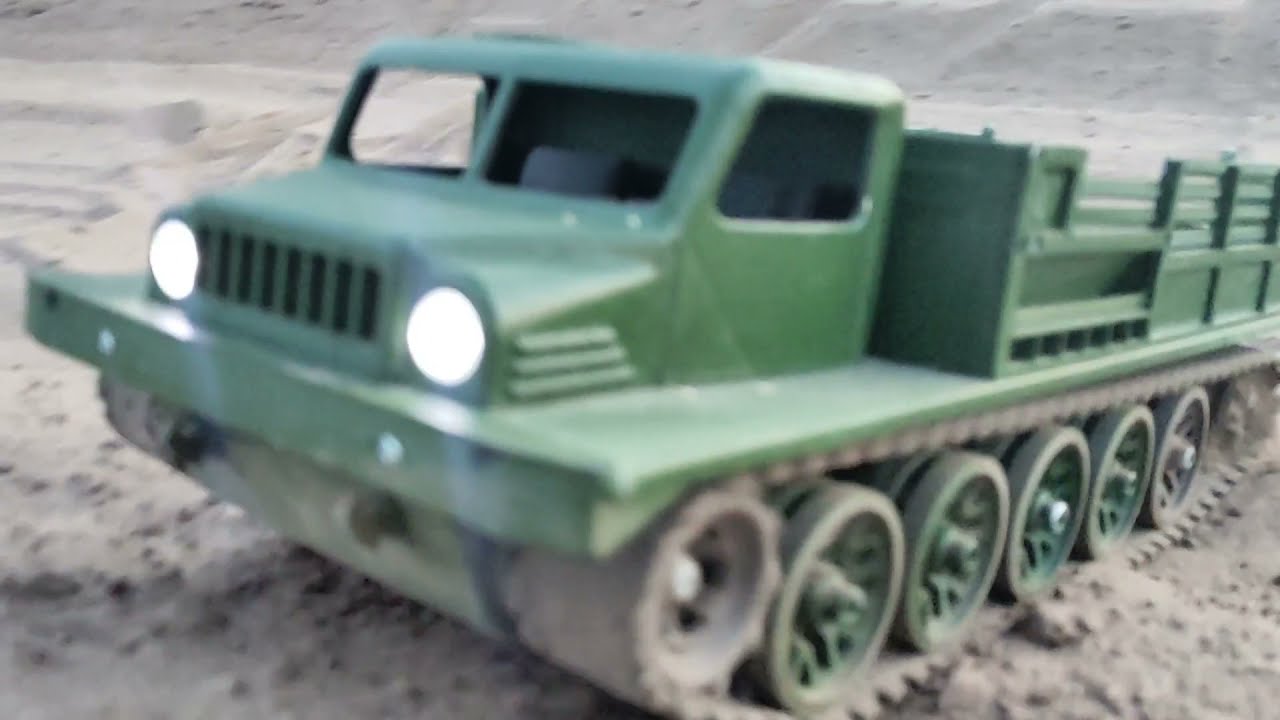 АТС-59 на 3D принтере в реальных условиях