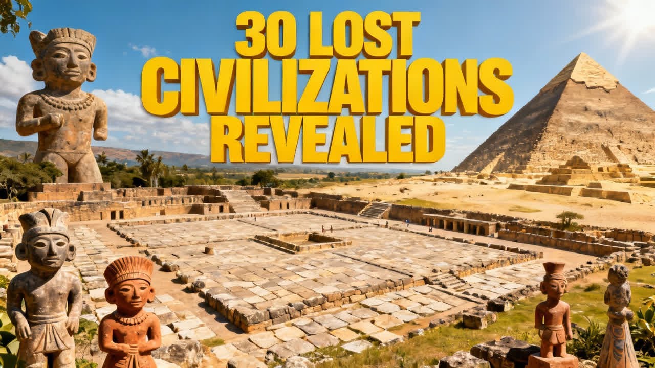 30 Lost Civilizations You've Never Heard Of - Evidence Of Advanced Societies That Vanished