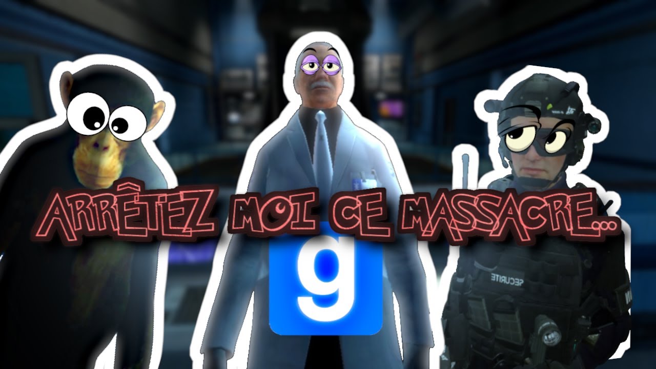 Le BABOUIN FOU dans la FONDATION SCP ?! | GMOD Uranium SCP RP