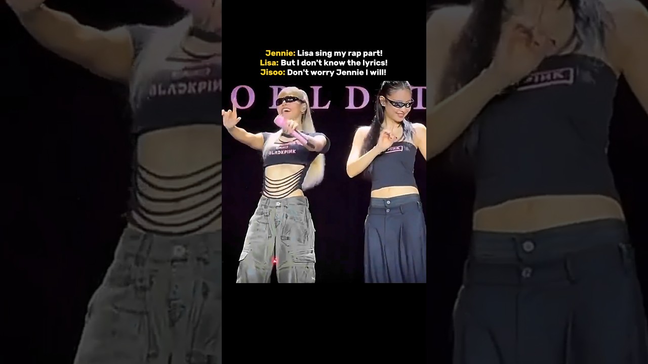 Jisoo rapping Like Jennie 😅🔥 || 