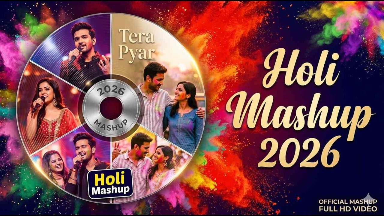 Rangon Mein Romance 💖 Holi Mashup 90s to Now | Bollywood Love Songs Mashup 2026