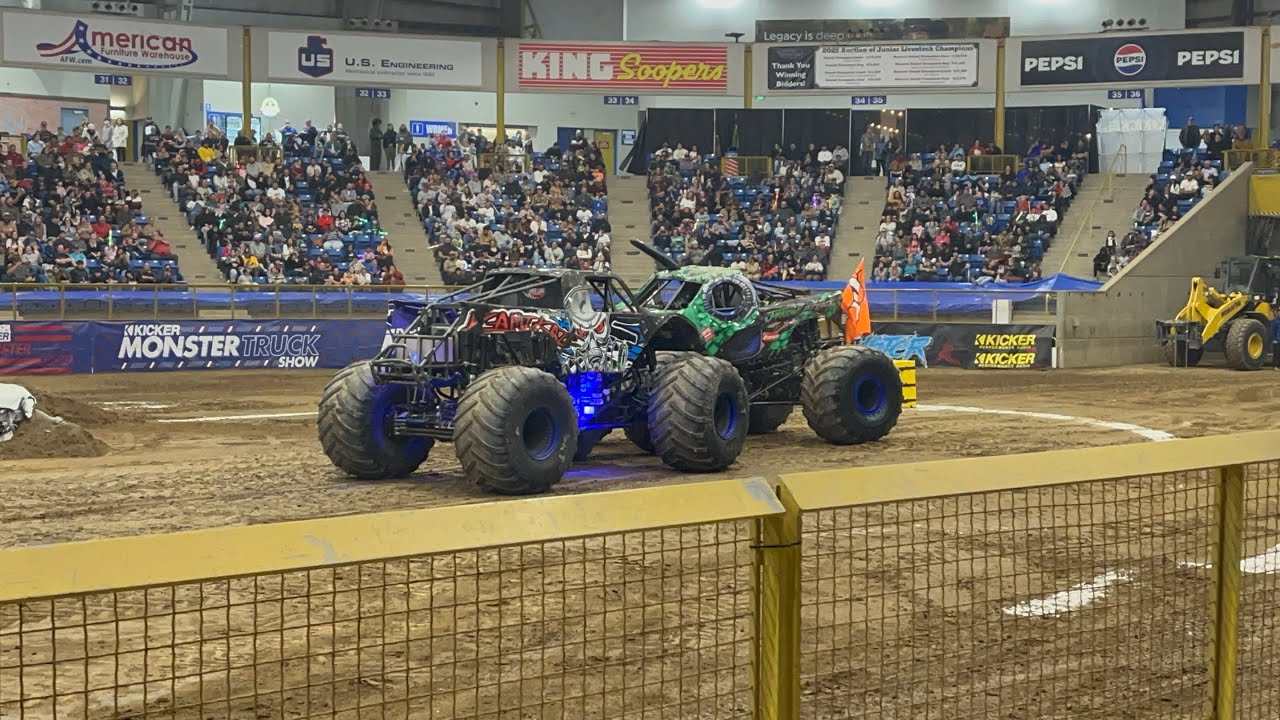 Kicker Monster Truck Show Denver Colorado 11/22/2025 Full Show At National Western Complex (Show 3)