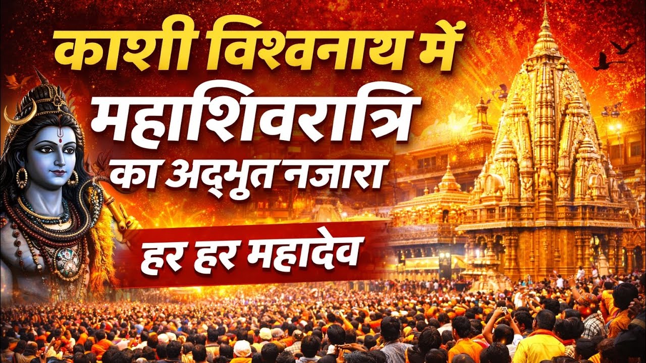 Kashi Vishwanath Temple & Newly built Corridor in Varanasi | Ghat of Banaras |  Maha Shivratri 2026