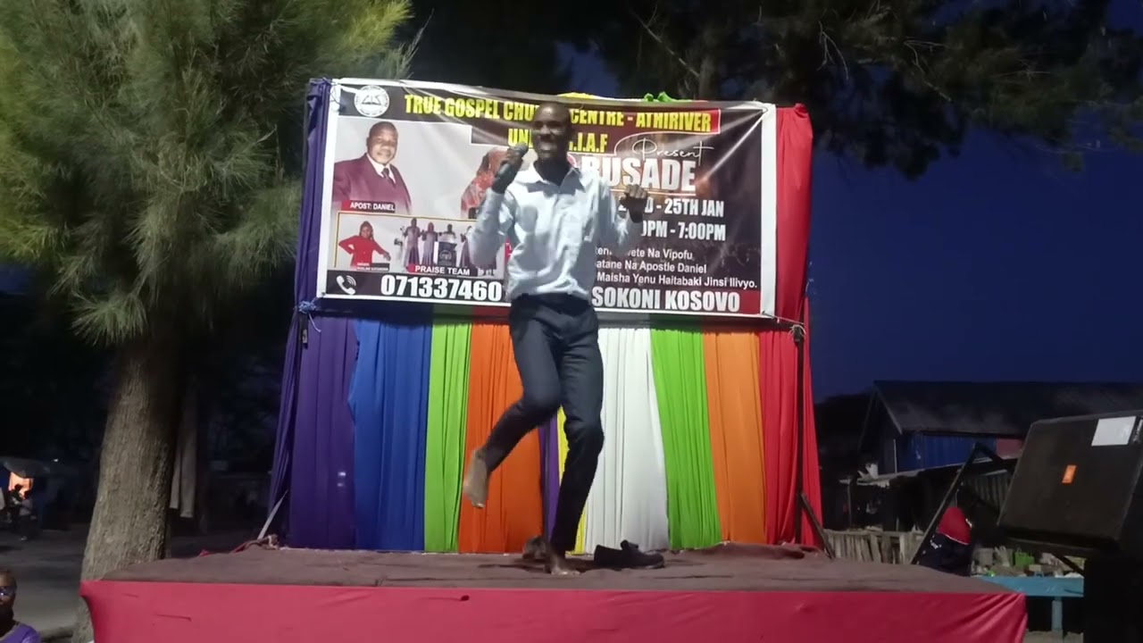 Tulichafua uwanja athriva KASINGA KASENGA performing live Amenikumbuka 