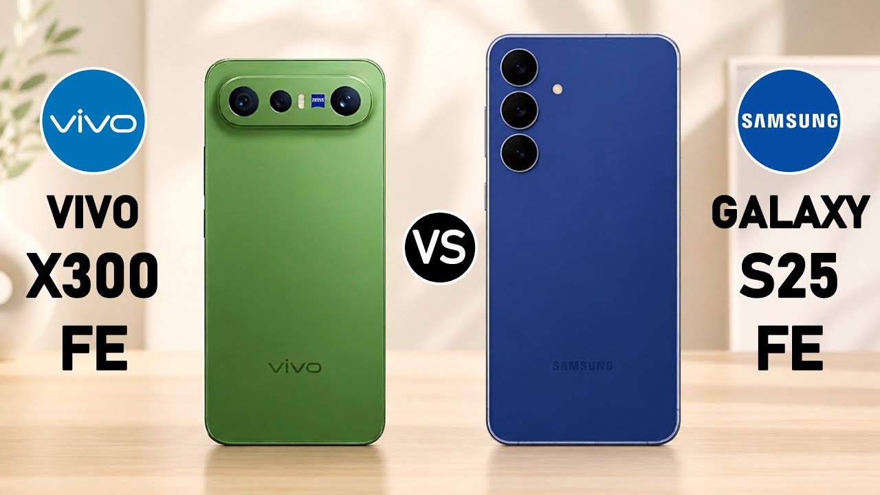 Vivo X300 FE vs Samsung Galaxy S25 FE