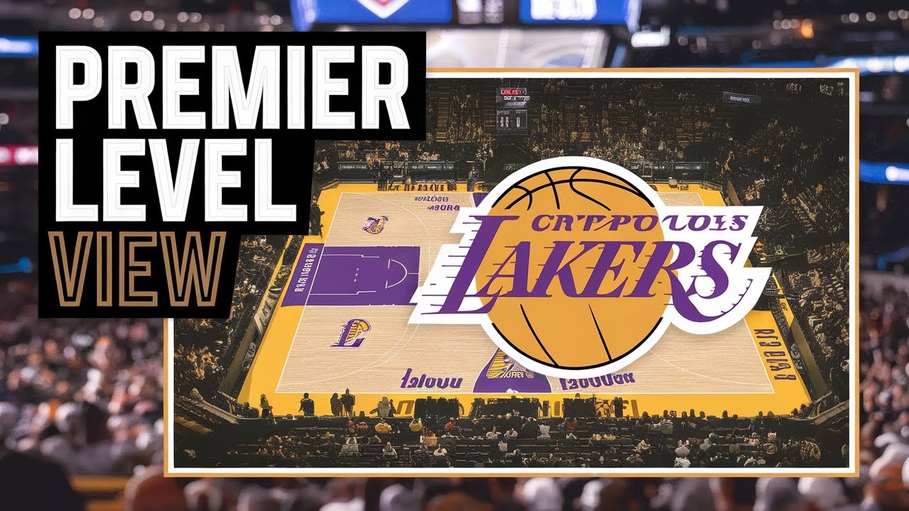Lakers Seating Secrets: Premier Level Views at Crypto.com Arena #lakers #cryptoarena #seating