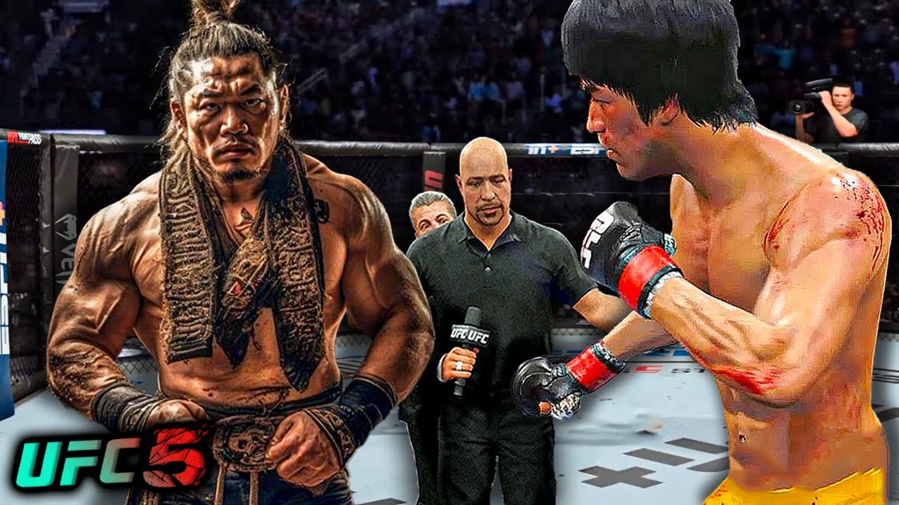 Ветеринарный азиат против Брюса Ли (EA Sports UFC 5) - Реванш