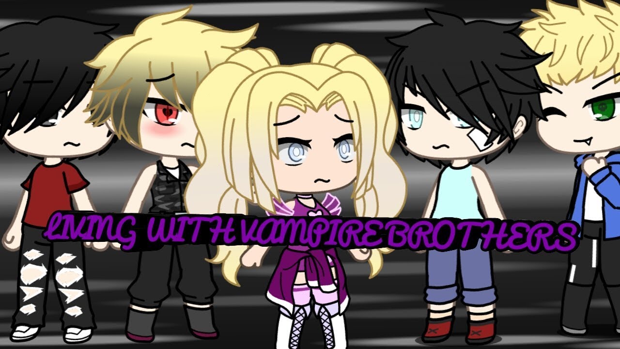 Living with vampire brothers|ep 1|gacha life
