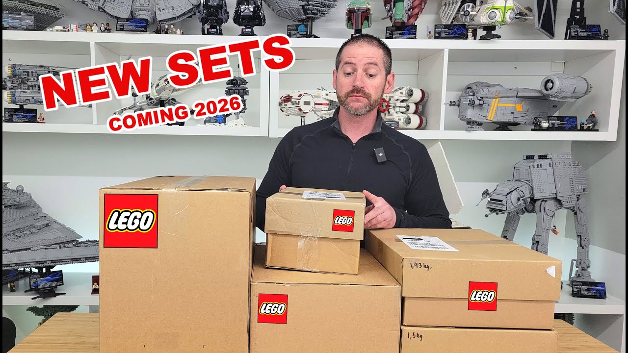 Новые наборы 2026 года | LEGO прислали мне кое-что необычное