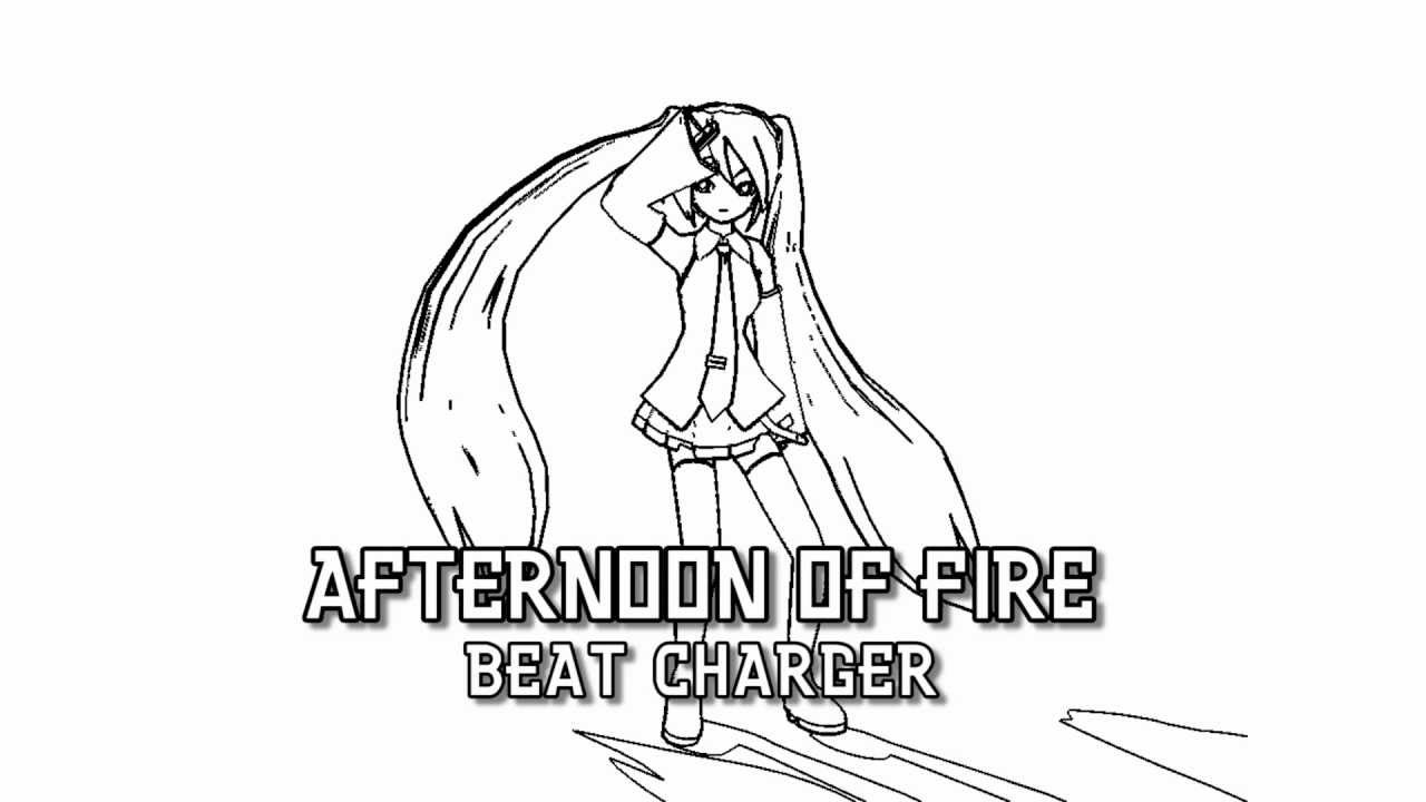 【初音ミク Miku Hatsune】 AFTERNOON OF FIRE 【多分オリジナル曲】【EUROBEAT】