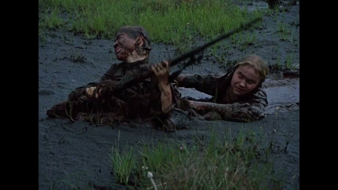 Come And See (1985) Returning Home Wading Through Bog scene with Aleksey Kravchenko & Olga Mironova