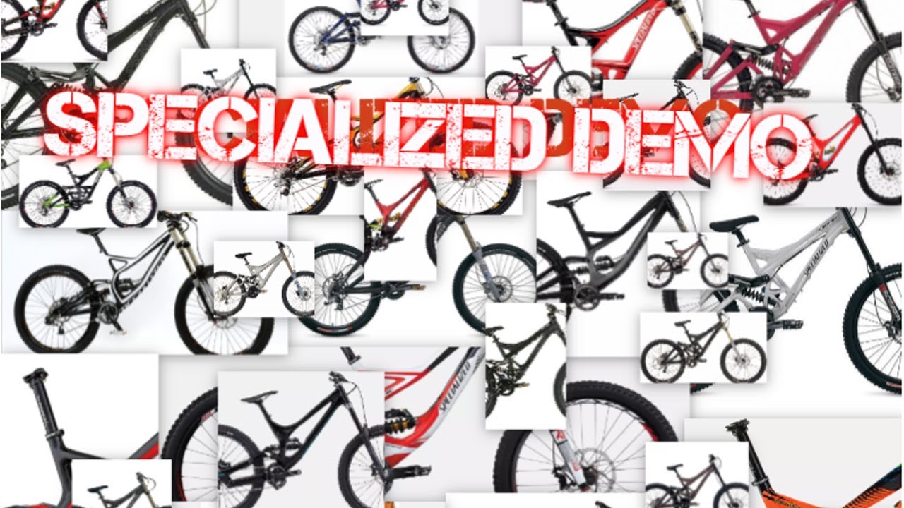 ALL DEMO'S SPECIALIZED DEMO 8 ALL GENERATION'S