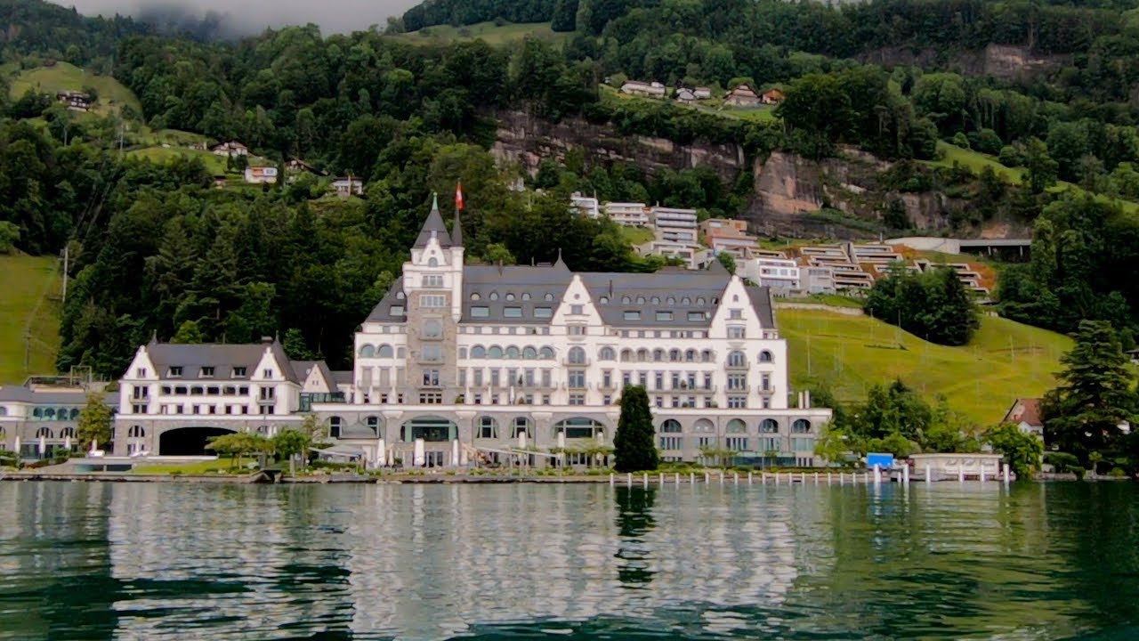 Lake Lucerne Steamboat, Lucerne, Switzerland GoPro 1080p