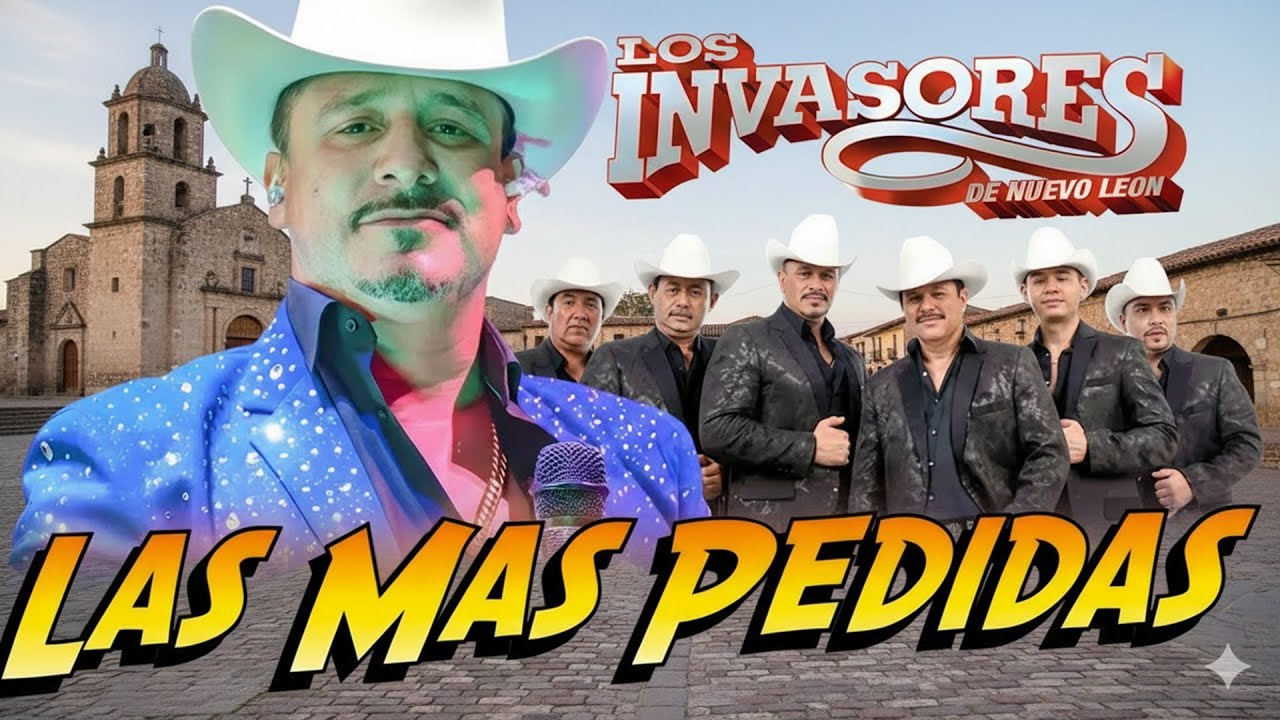 Los Invasores de Nuevo Leon Corridos Mix 2025 🎶Mix de Puras Viejitas Pa’ Pistear