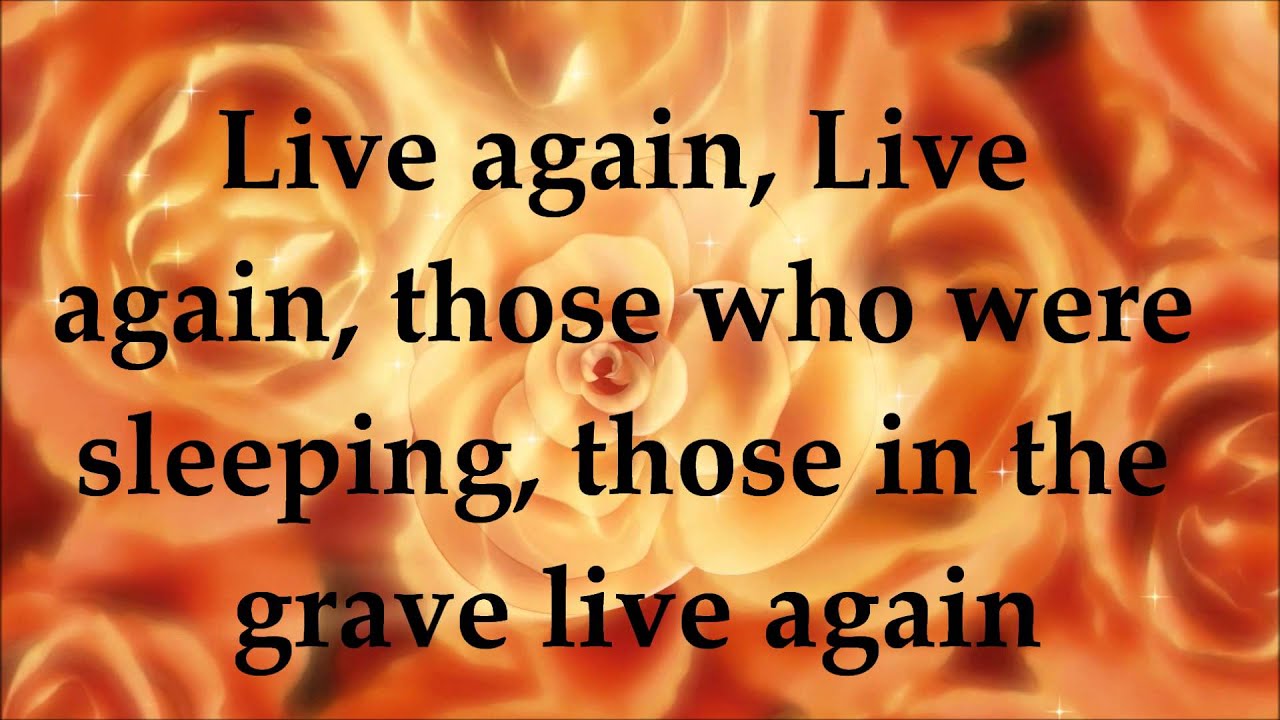 Song of Ezekiel - Paul Wilbur - Lyrics - Your Great Name 2013