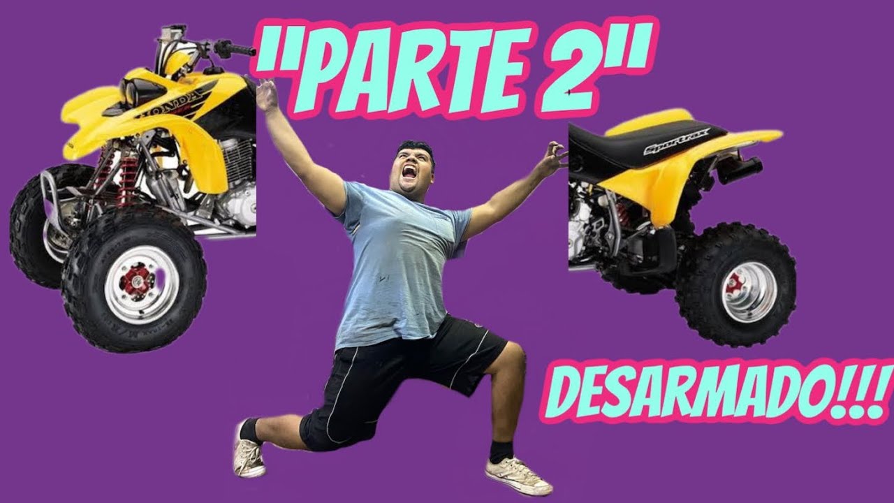 Proyecto Trx400ex “LA WERA” #parte2 “DESARMADO”