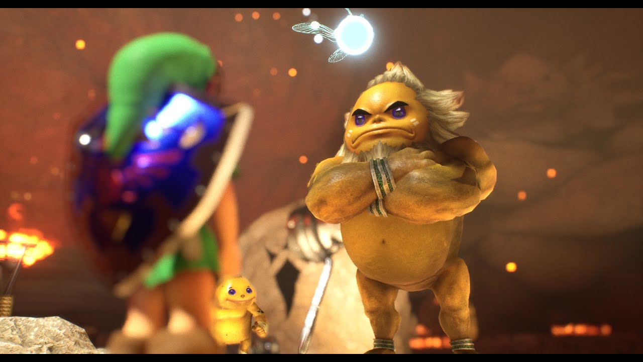 Unreal Engine 5 [5.3.1] - Ocarina of Time - Goron City Part 2 + Download link