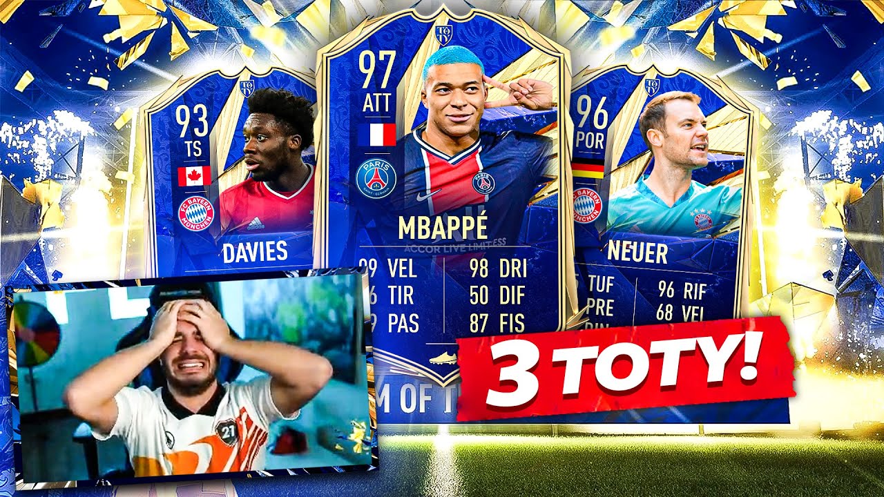 😱MBAPPE TOTY!!!😱PACK OPENING TOTY SQUADRA COMPLETA | FIFA 21 ITA