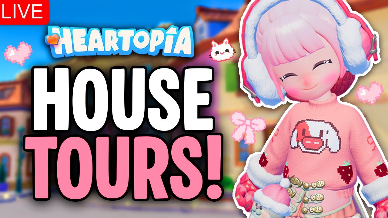 I WANT TO SEE YOUR HOUSES! 🩷 America server! - Heartopia!