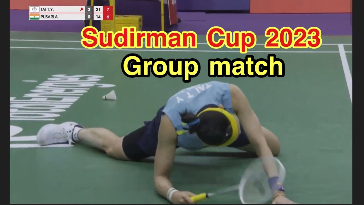 Sudirman Cup 2023 group match | Tight match between Tai Tzu Ying vs PV Sindhu | 戴资颖 vs 辛杜