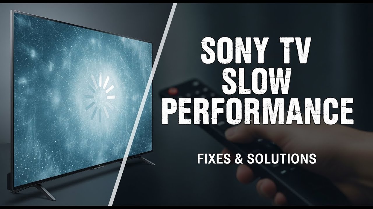 Naprawa powolnego działania telewizora Sony | Przyspiesz działanie swojego telewizora Sony Smart TV