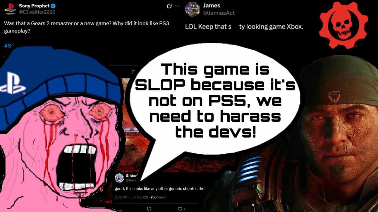 Фанаты PlayStation В БЕШЕНСТВЕ из-за того, что Gears Of War: E-Day не выйдет на PS5