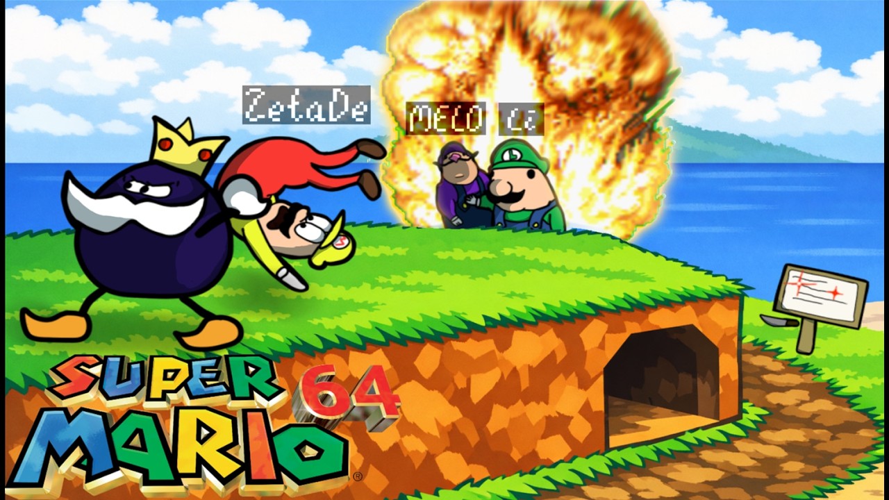 SUPER MARIO 64 pero ES TROLL