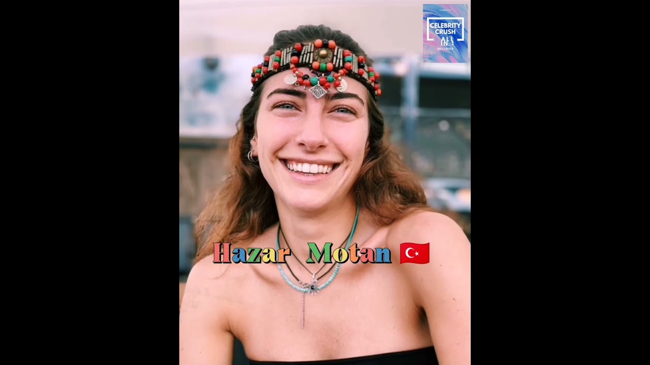 Hazar Motan ❤️ Thurkish actress 🇹🇷Model and Painter 😍