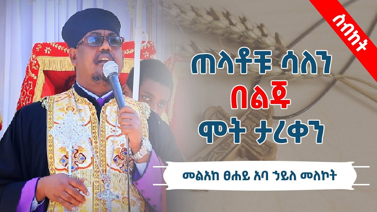 መልአከ ፀሐይ አባ ኃይለ መለኮት / ጠላቶቹ ሳለን በልጁ ሞት ታረቀን/