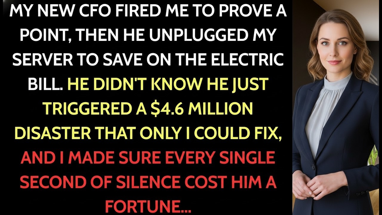 The CFO Pulled My Server — Hours Later, It Cost Him $4.6M 💼 #CorporateRevenge