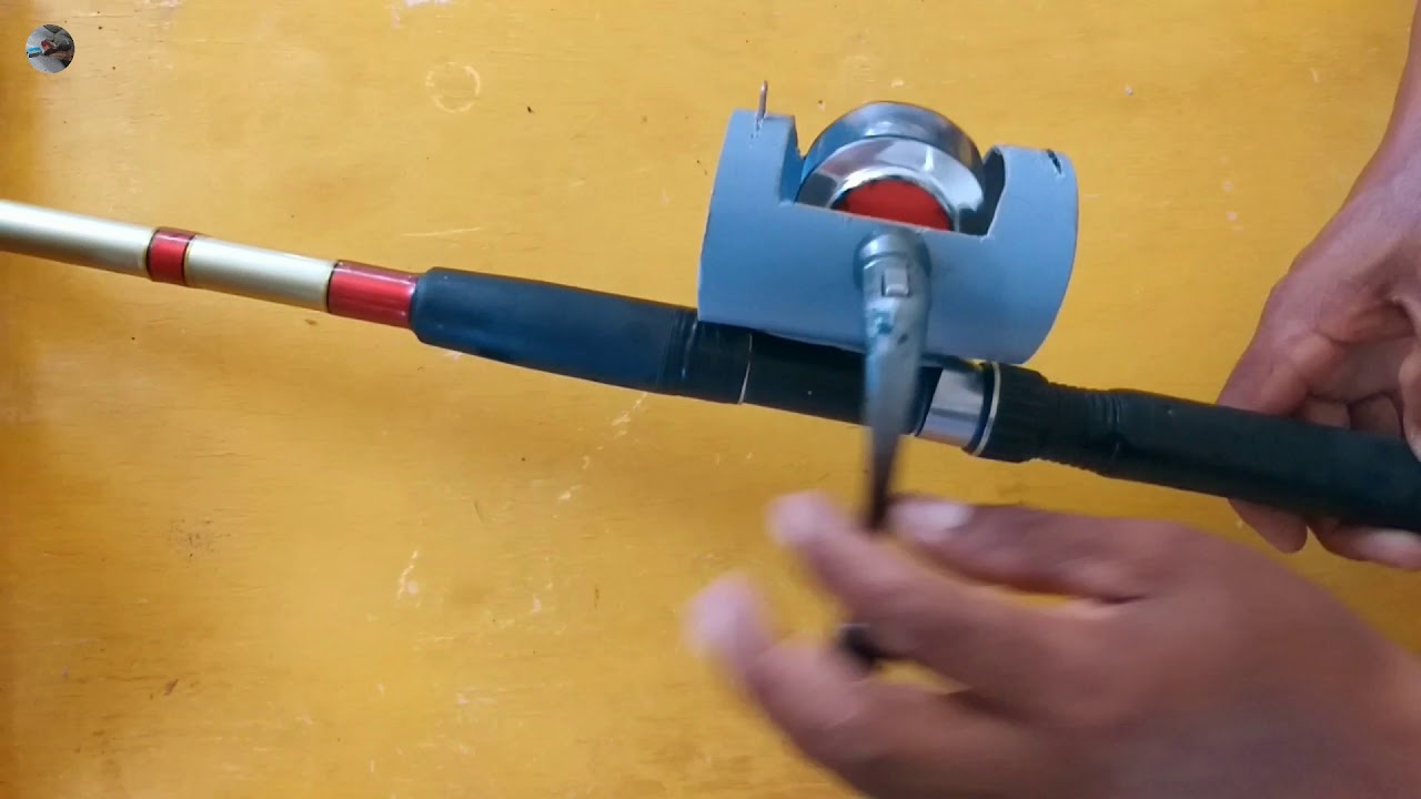 Carrete Casero y Muy Facil de Hacer 2020 / #homemade fishing rod
