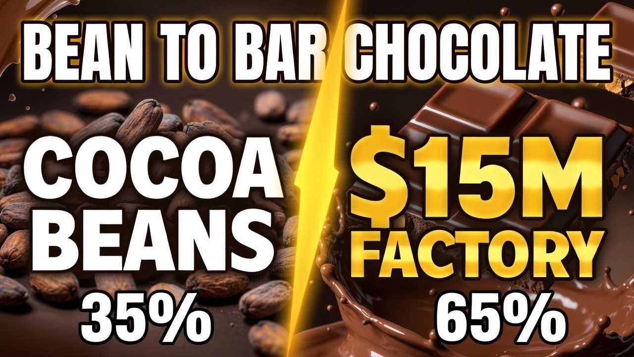 Bean to Bar: $15M Chocolate (Complete Process) | Factory Secrets Revealed 2026