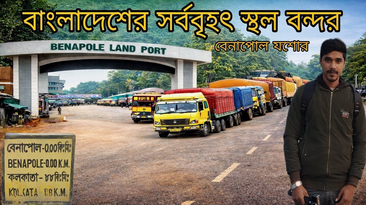 বেনাপোল স্থলবন্দর ভ্রমণ | বাংলাদেশের সবচেয়ে বড় বর্ডার | Benapole Land Port Jashore