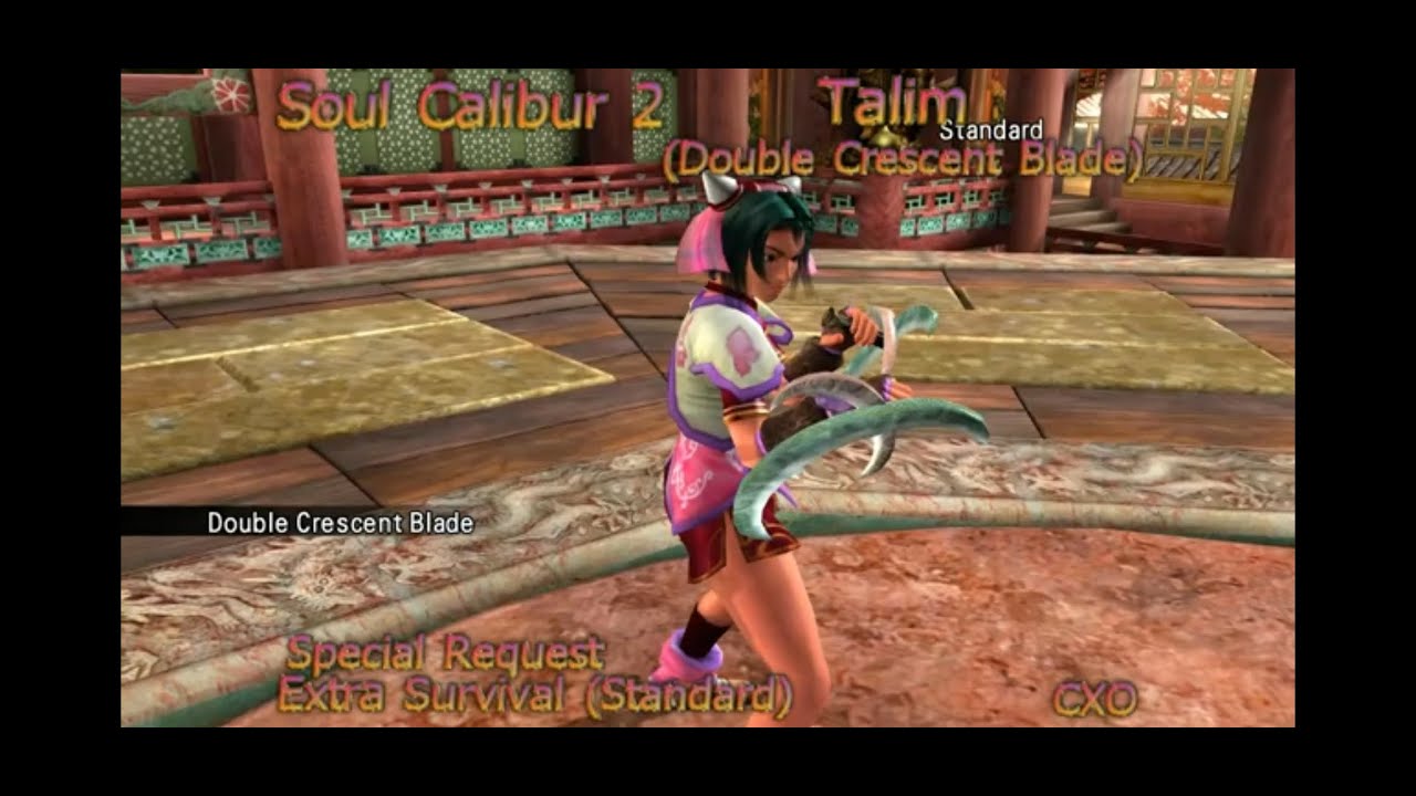 Soul Calibur 2 HD - Талим (Двойной Полумесяц) - Дополнительное выживание (Стандарт) Часть 2