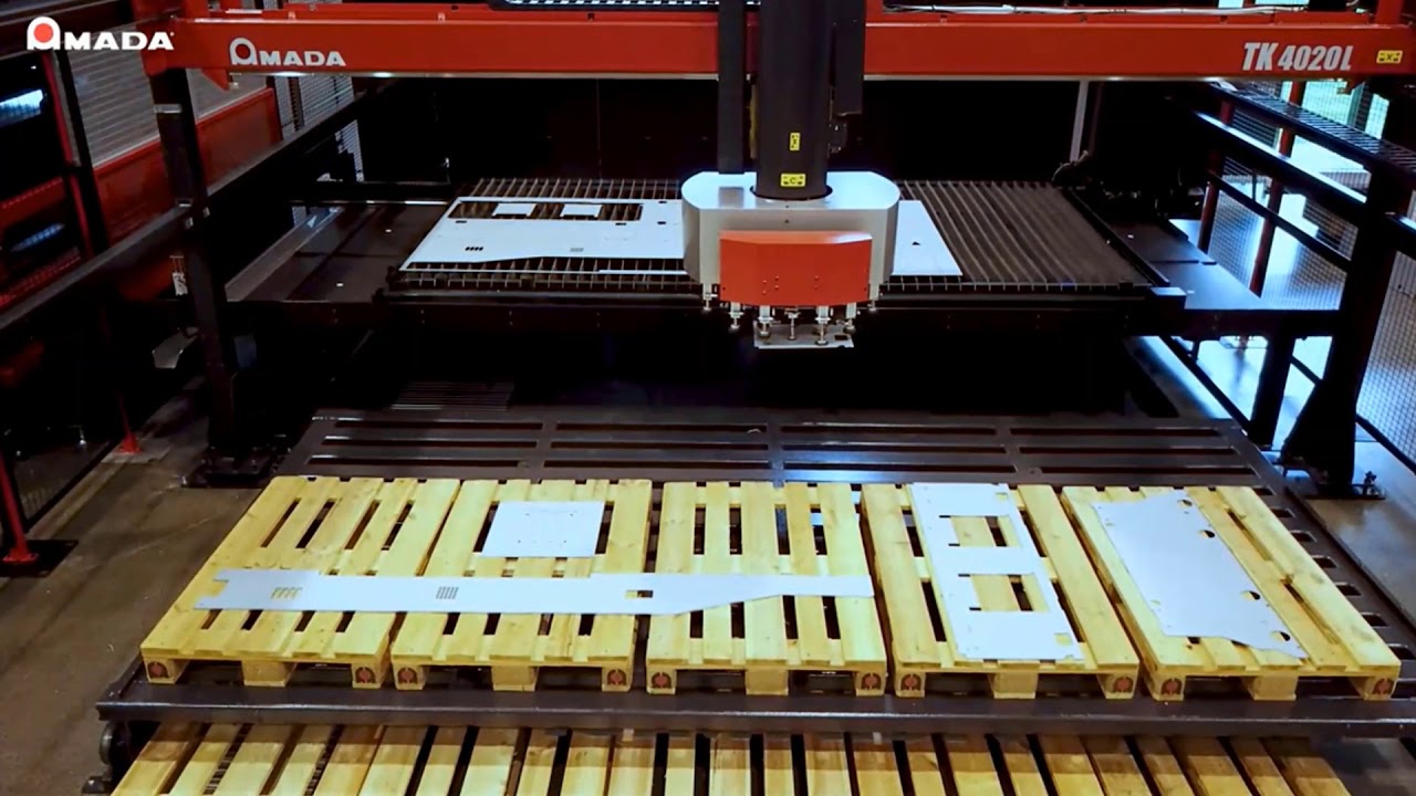 🇬🇧 Solution for sheet metal panels with a format of up to 4×2 m