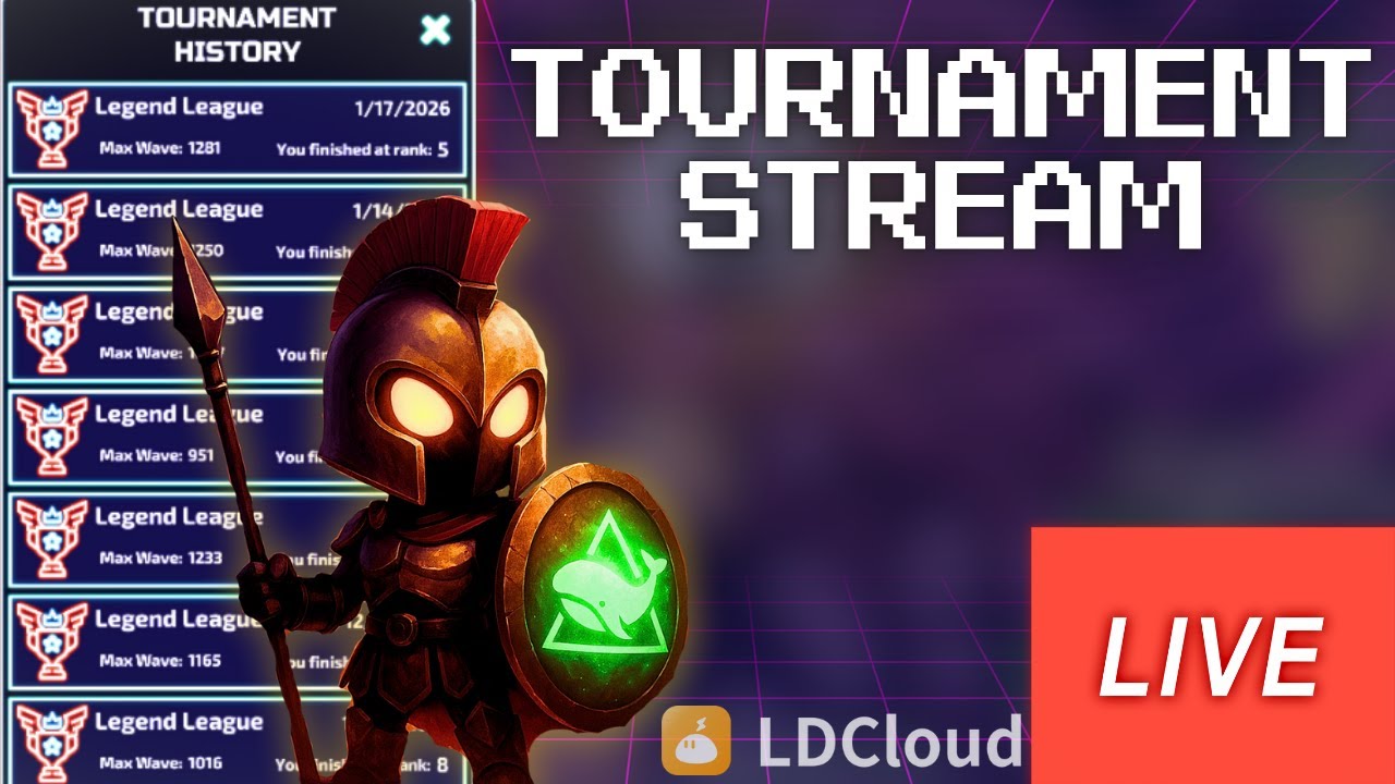 Tournament Run 3/21/2026! (The Tower Idle Tower Defense)