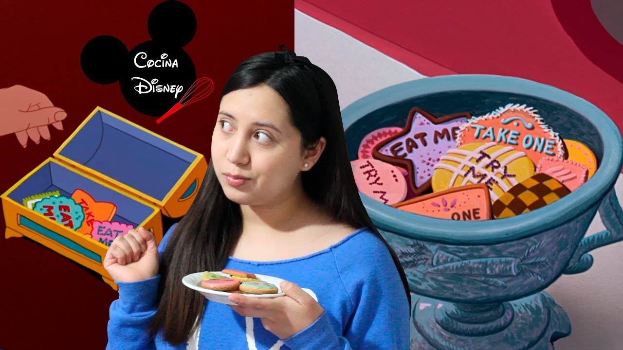 Galletas mágicas- Alicia en el país de las maravillas