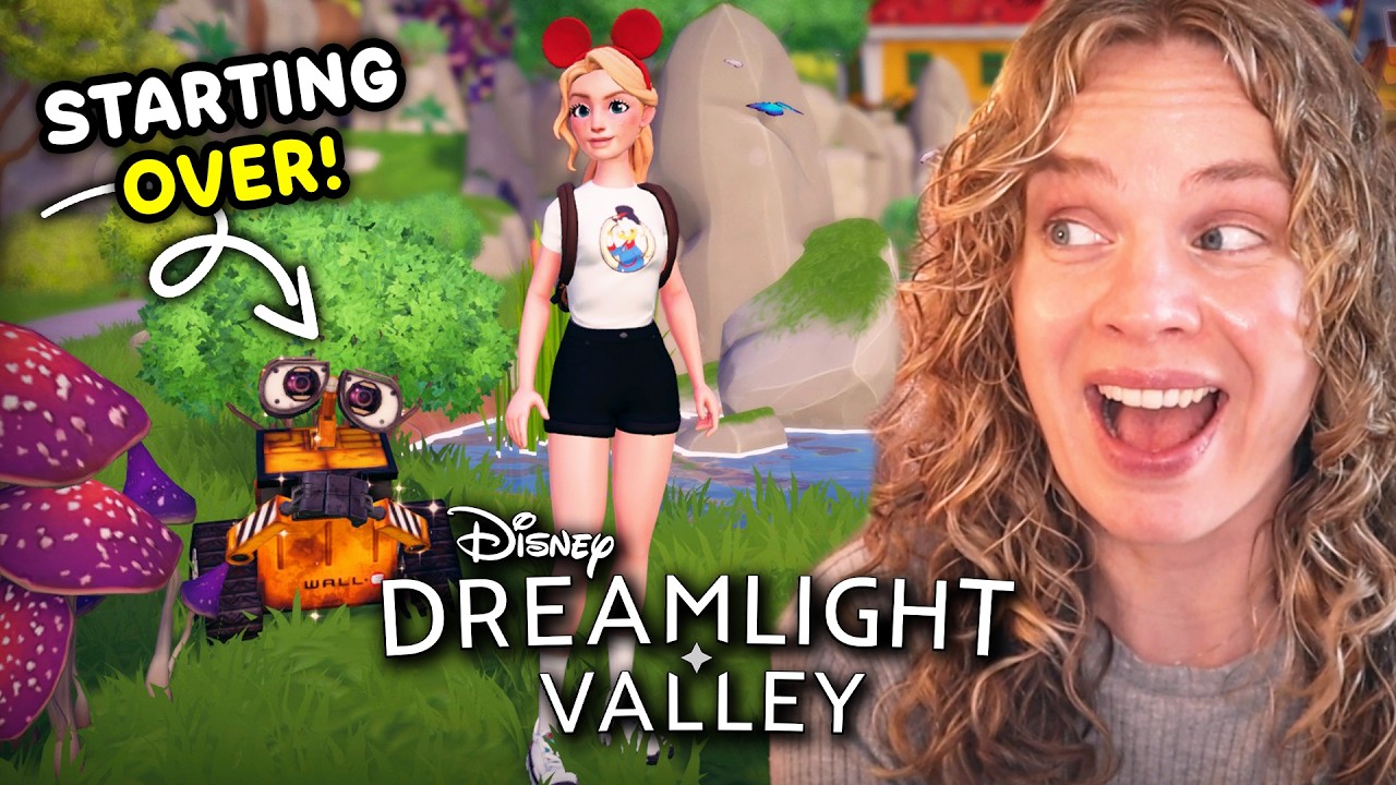 Я удалила ВСЁ и начала всё с нуля в Disney Dreamlight Valley