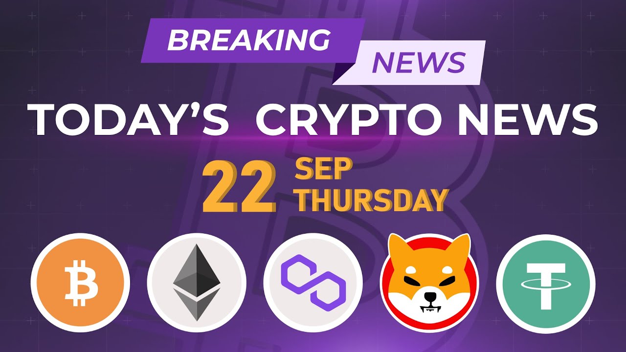 22/09/2022| Cryptocurrency news today | Crypto news today | Crypto market crash today | English