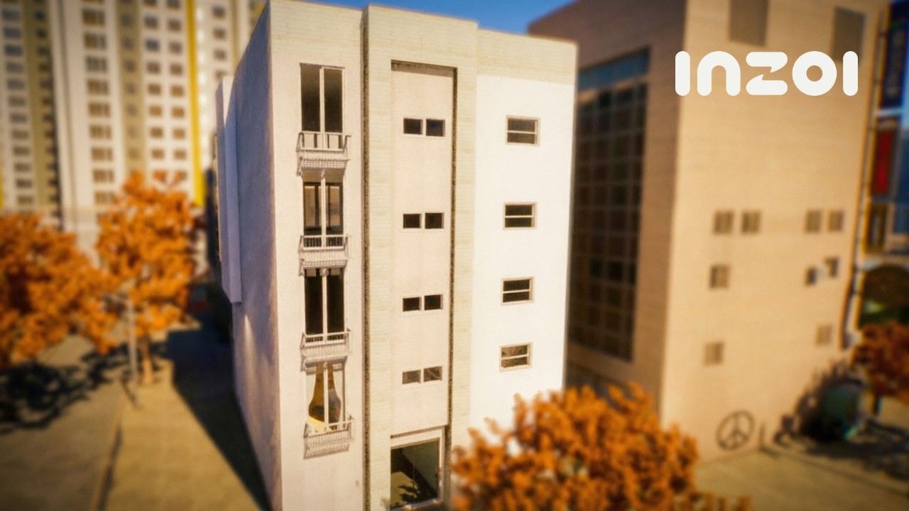 Modern Korean Family Apartment | Hanshin Hue Plus Inspired Build in Inzoi 🏢