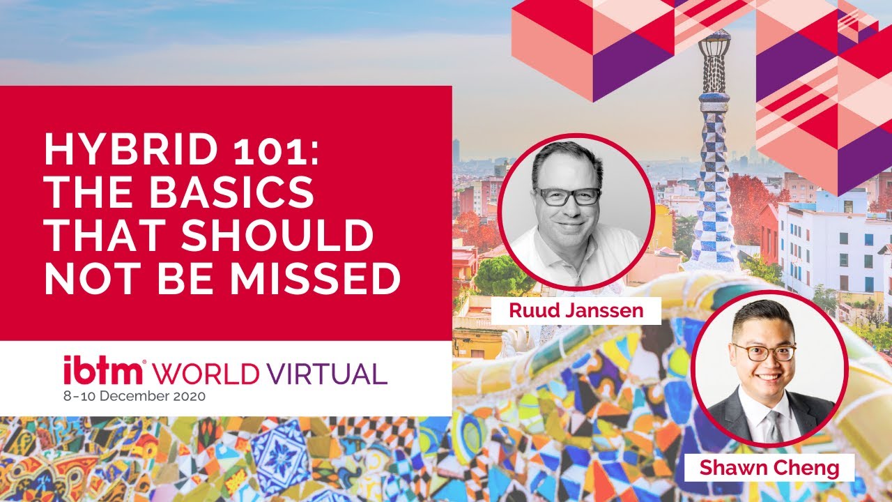 Hybrid 101: The basics that should not be missed | Make your hybrid event successful AND profitable