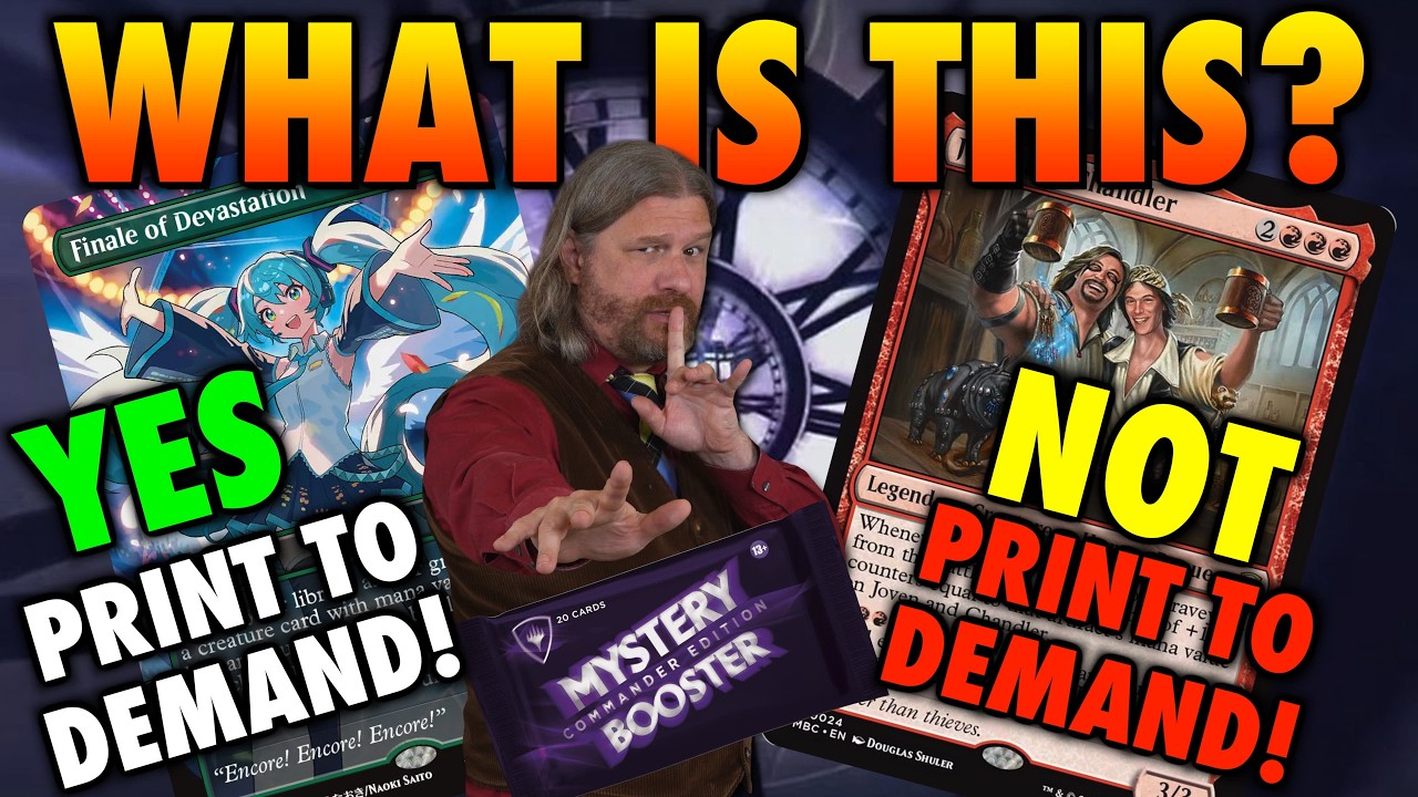 What Is This New Commander Product? Hatsune Miku vs Mystery Booster 3 for Magic: The Gathering!