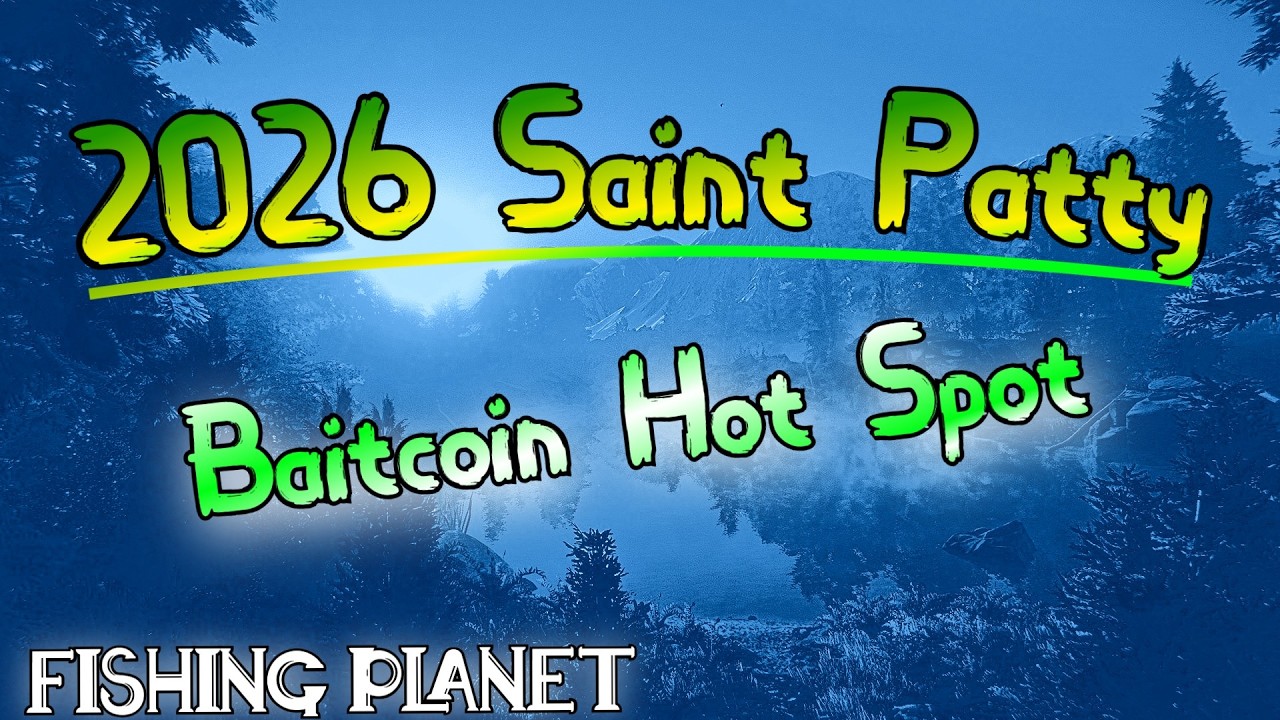 Fishing Planet - День Святого Патрика 2026 - Горячая точка Baitcoin