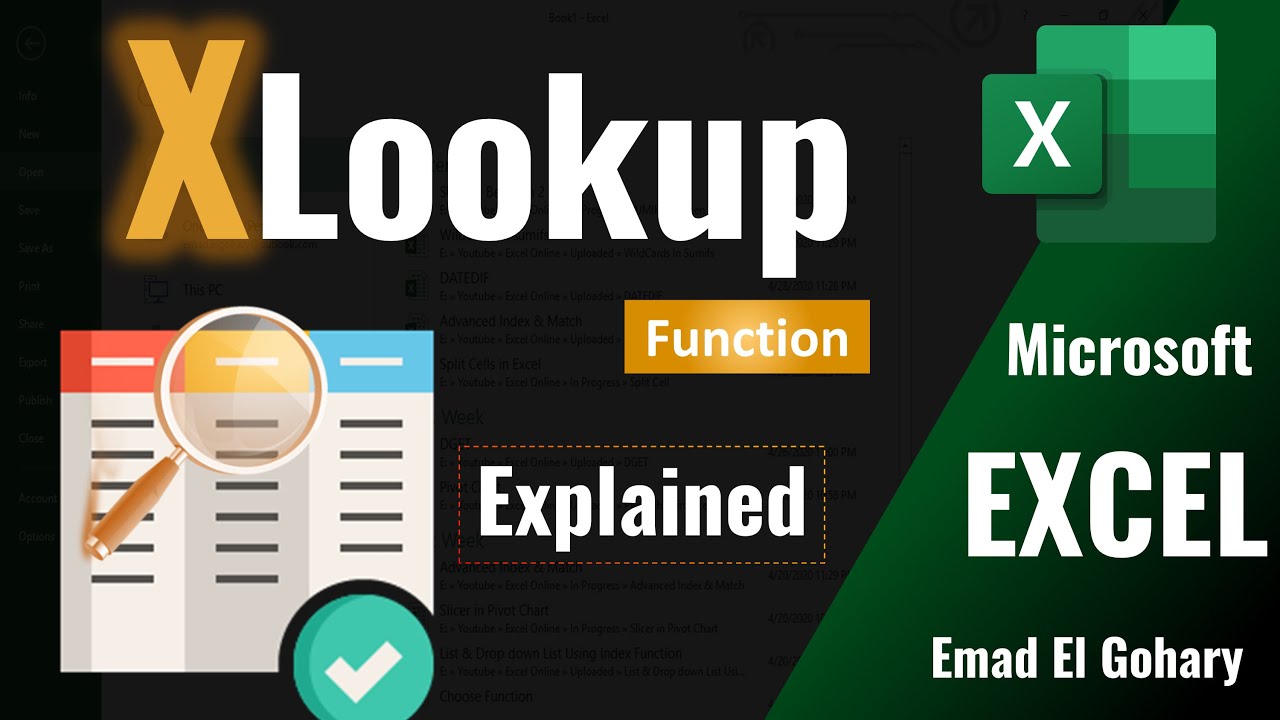 How to Use the NEW & IMPROVED Excel XLOOKUP with 7 Examples