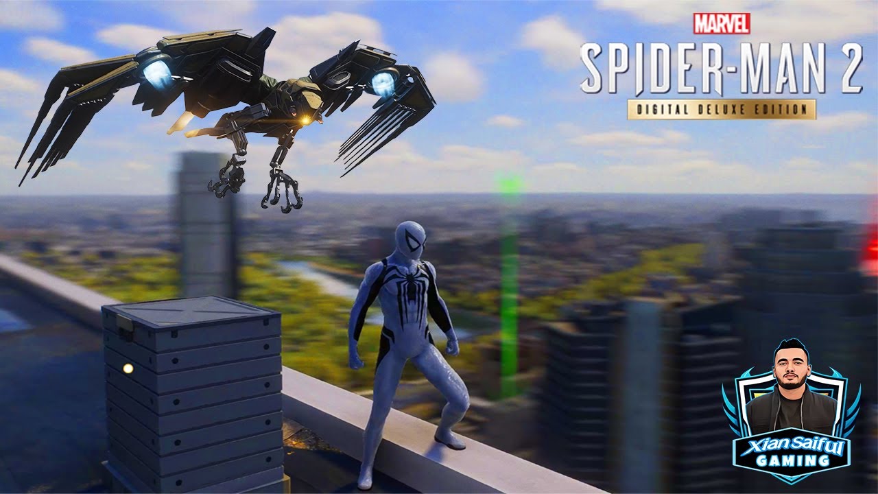 Chase the Talon Drone & Download Data 🕷️ | Marvel&rsquo;s Spider-Man 2 | PC | Xian Saiful