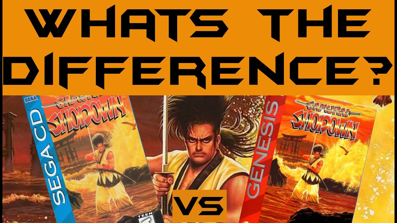 What's the Difference? Samurai Shodown - Sega CD vs Sega Genesis