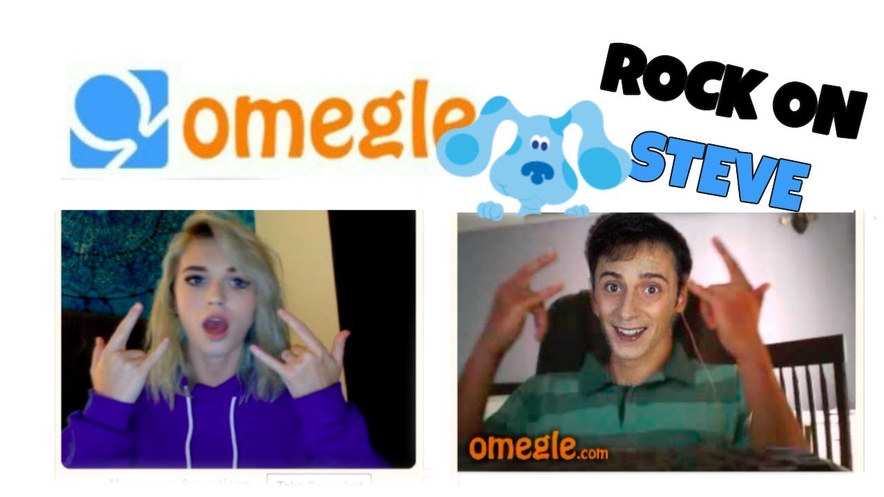 I MET STEVE FROM BLUES CLUES ON OMEGLE
