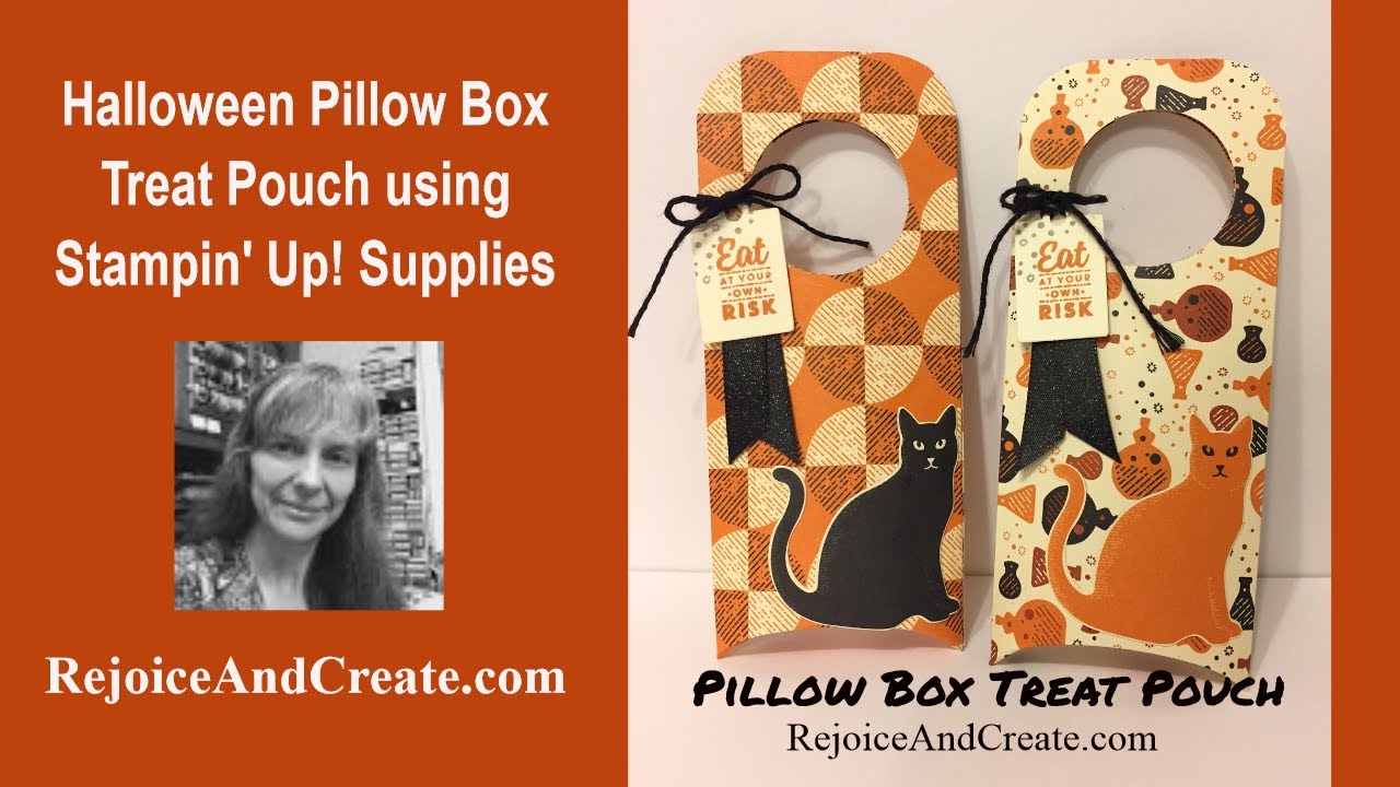 Halloween Pillow Box Treat Pouch