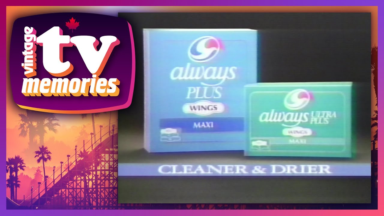 August 16, 1993 - CJOH - CTV Ottawa - Always Ultra Plus With Wings commercial