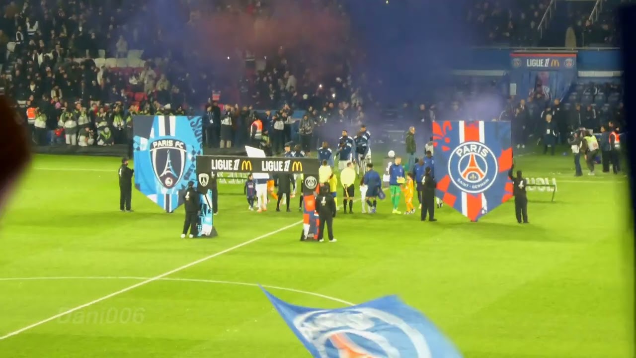 PSG / PFC 04.01.2026 : 2-1 (L1 J17) 3/4 : Entrée des équipes
